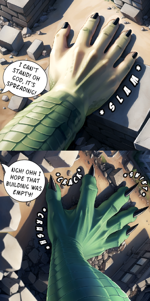 Monster Meteorite (TF Comic) – AlwaysOlder TG Comics