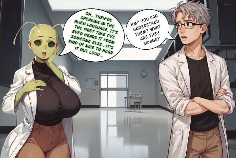 Alien DNA – Part 2 (Multi Alien TF TG AP Comic) – AlwaysOlder TG Comics
