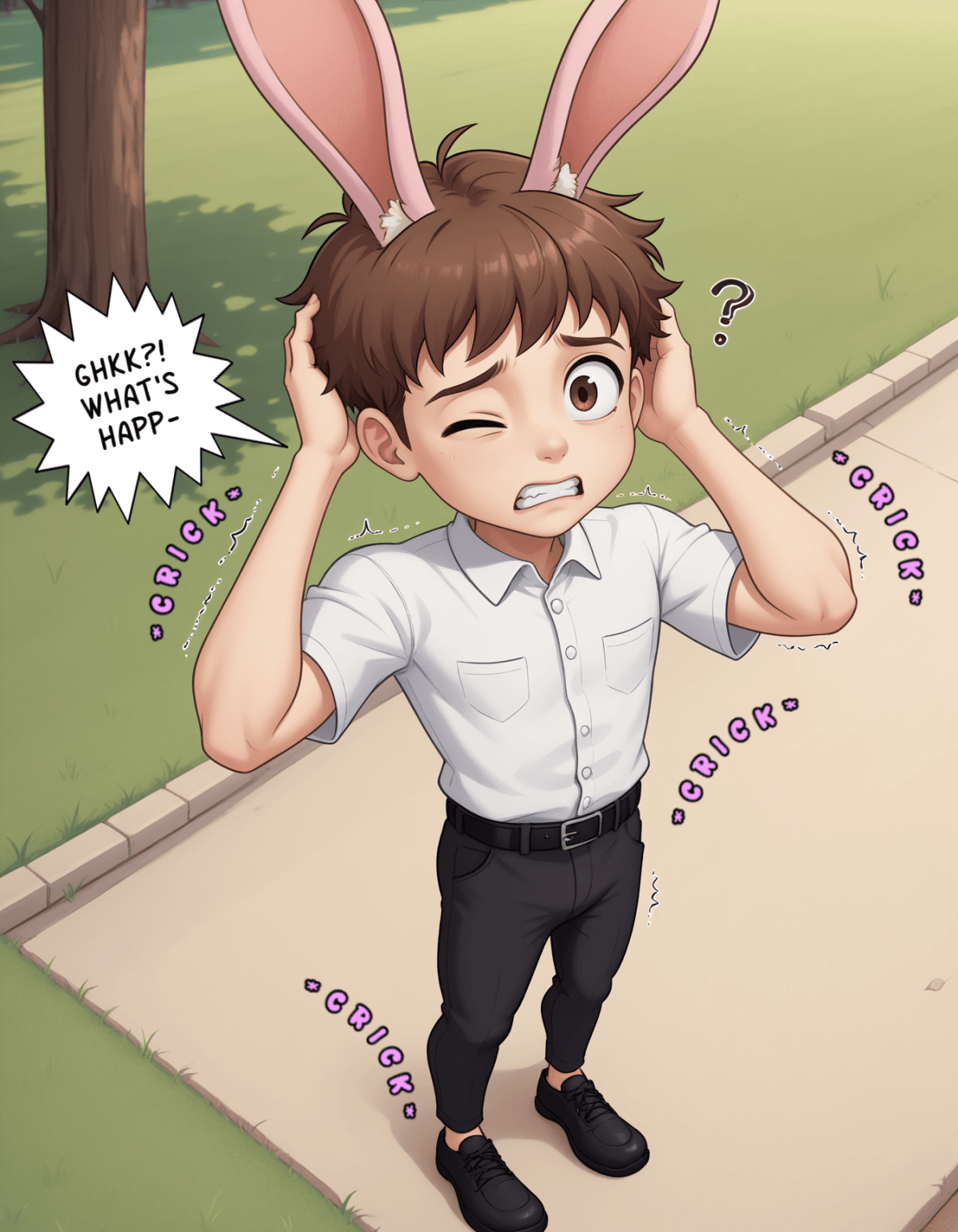 Egg Hunt (Easter Bunny TF TG AP Comic) – AlwaysOlder TG Comics